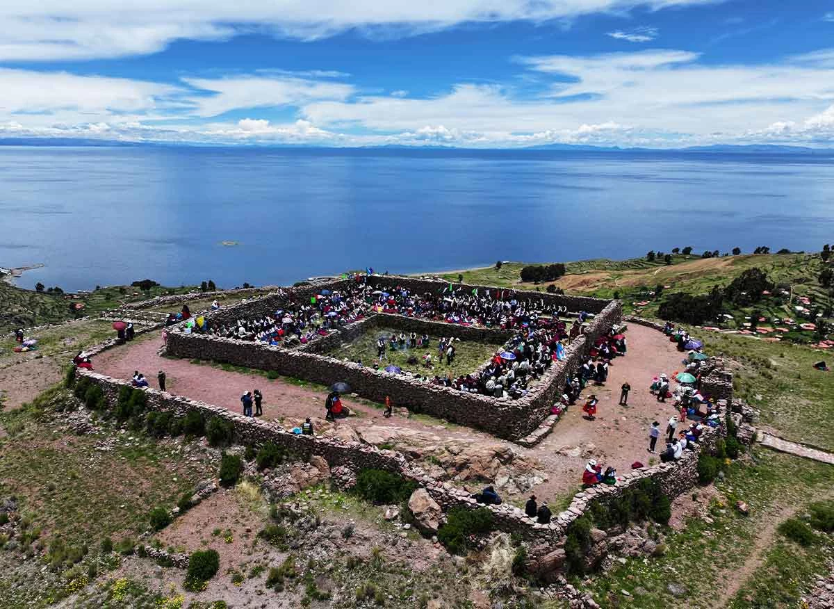 Centro Ceremonial Pachatata en la Isla Amantaní