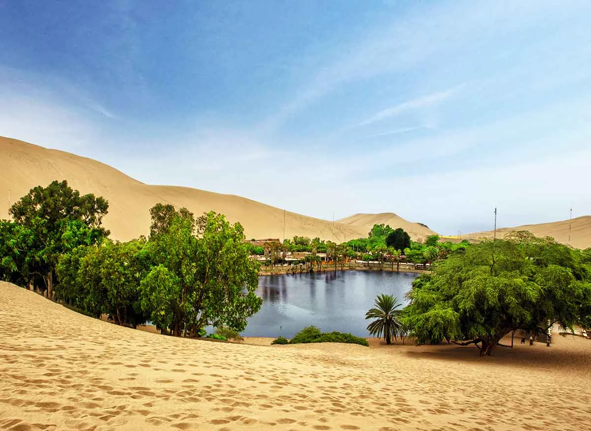 Laguna de Huacachina.