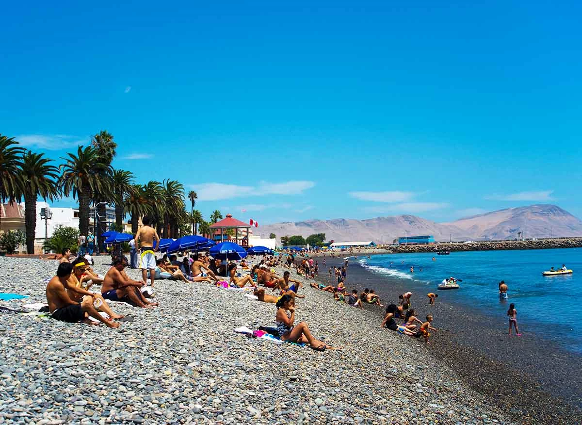 Balneario de la Punta en el Callao.
