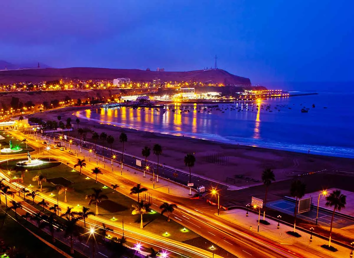 Complejo turístico de Agua Dulce. Distrito de Chorrillos.