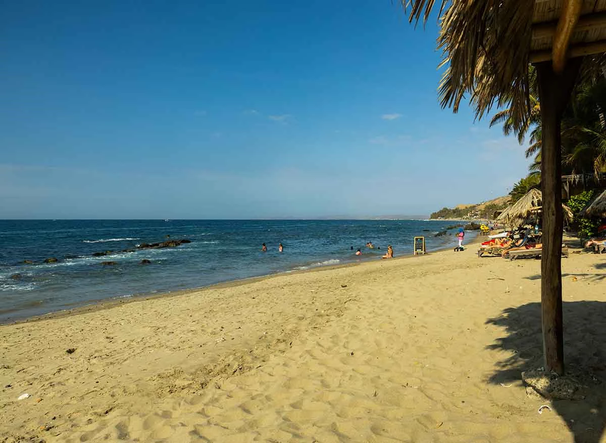 Playa Las Pocitas en Piura
