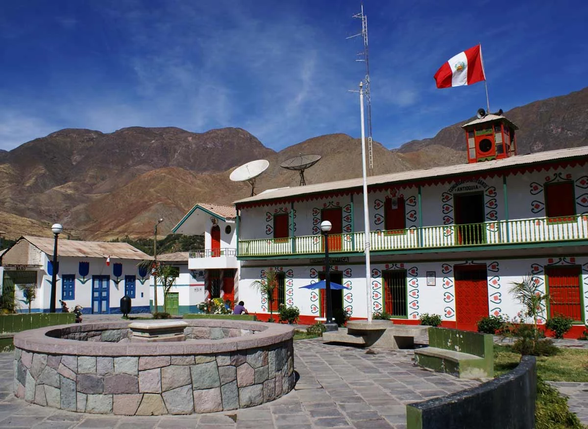Pueblo de colores