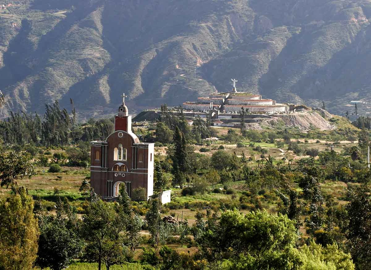 Antigua ciudad de Yungay en el Callejón de Huaylas