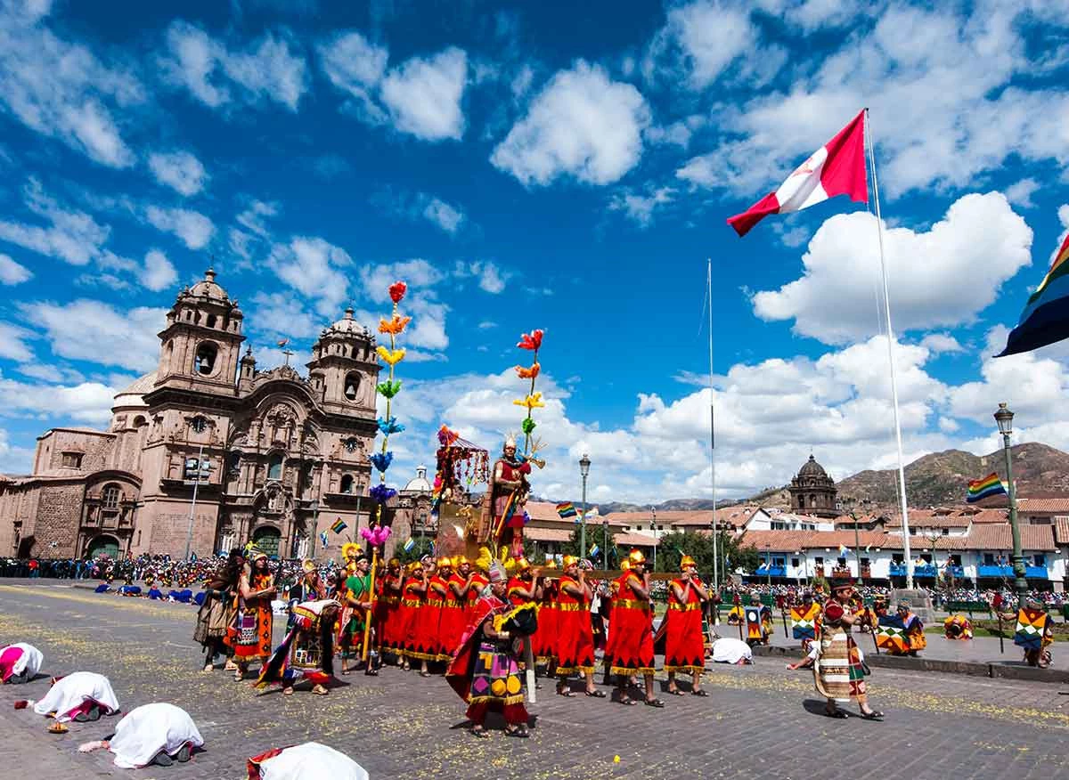 Plaza de Armas de Cusco.