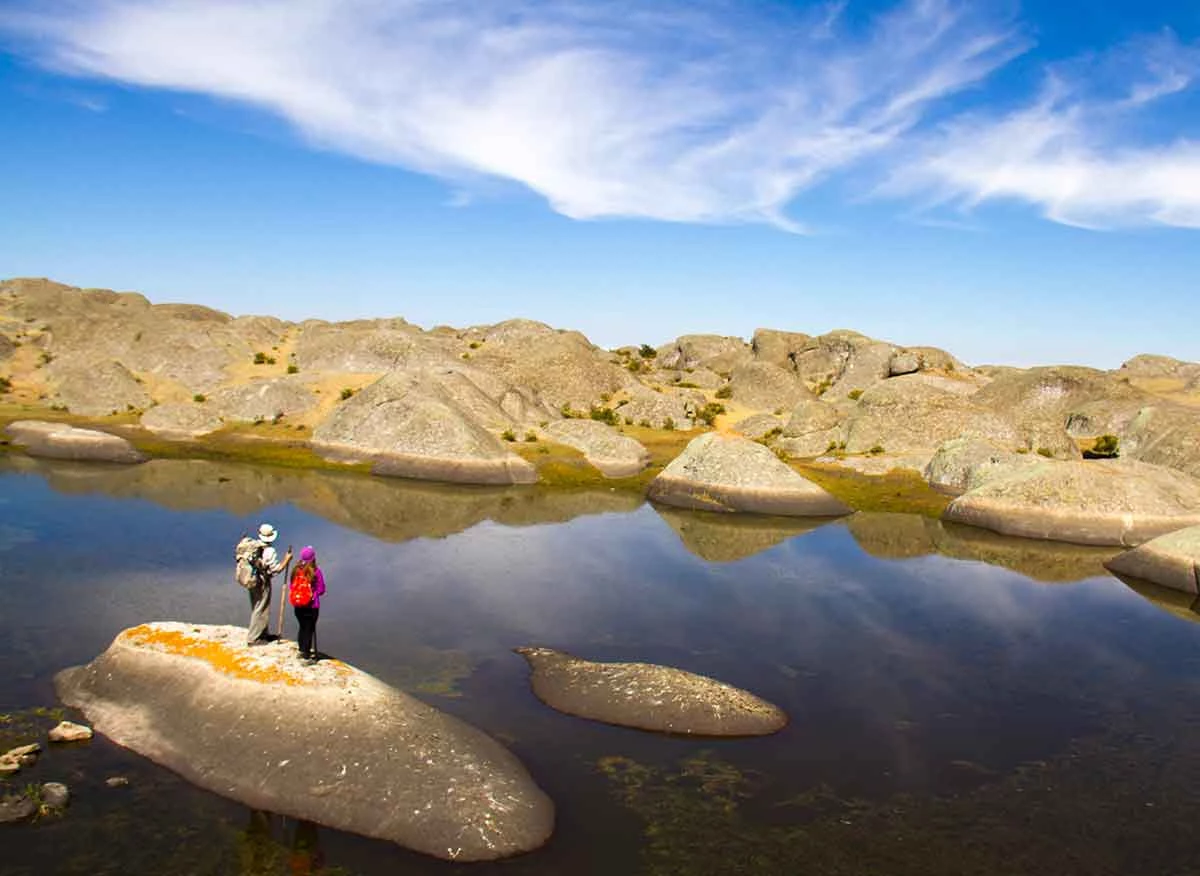Laguna Hacracocha. Meseta de Marcahuasi