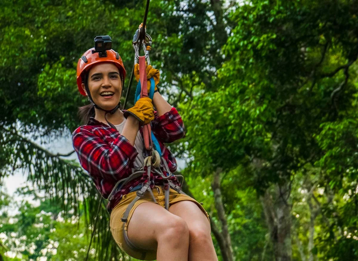 Zipline en el Parque Nacional