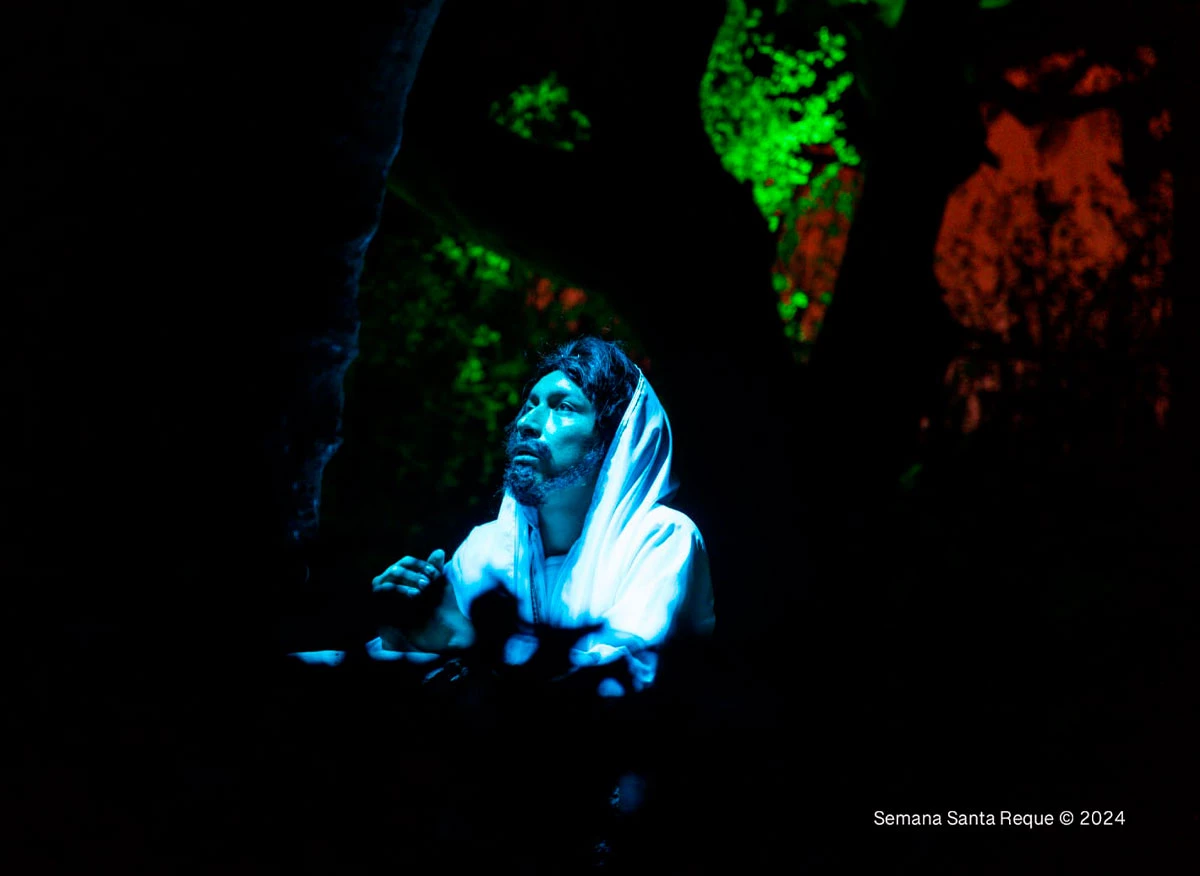 Escenificación Semana Santa en Lambayeque.