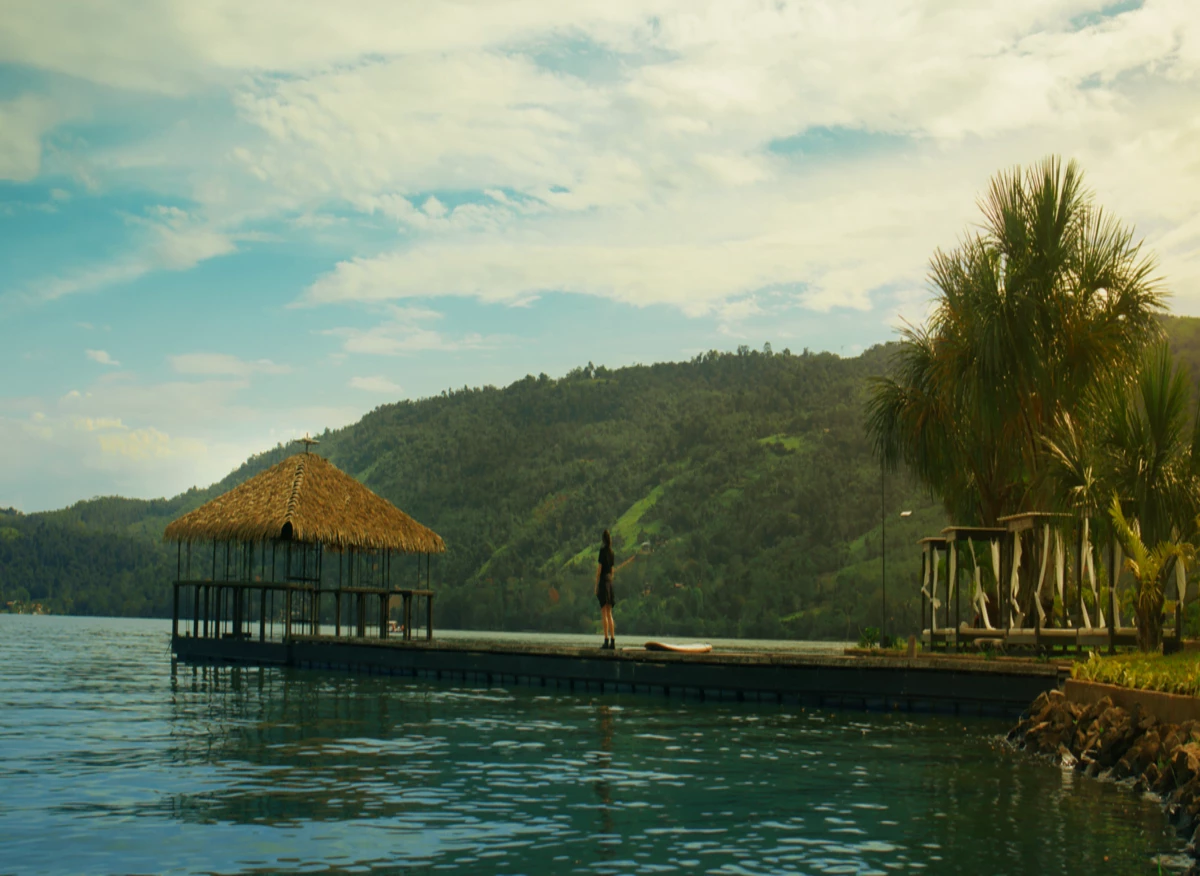 Laguna Azul, destino Tarapoto, San Martín.