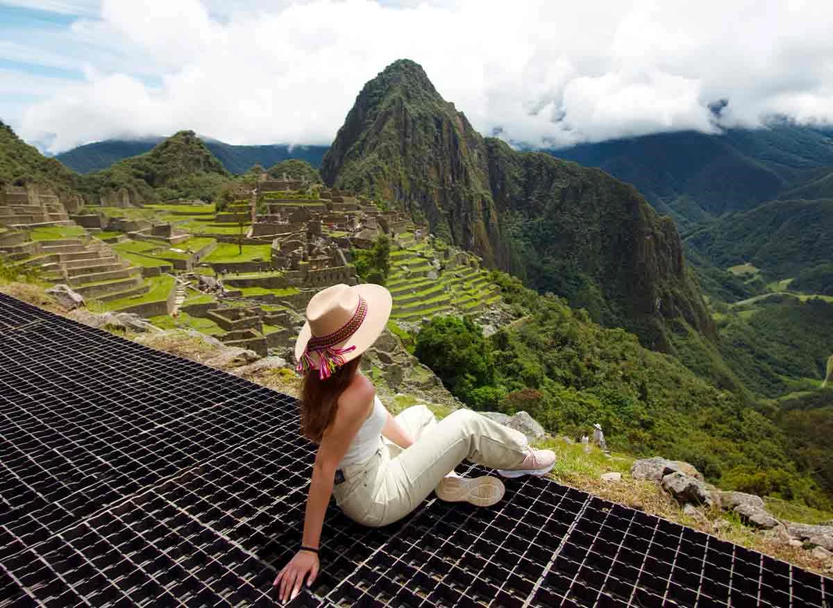 Vista de la ciudad inka de Machupicchu